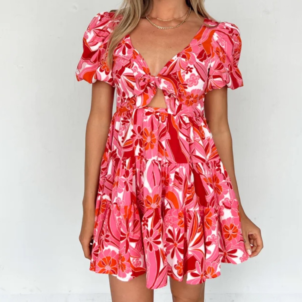 Vestique Peace Out Mini Dress